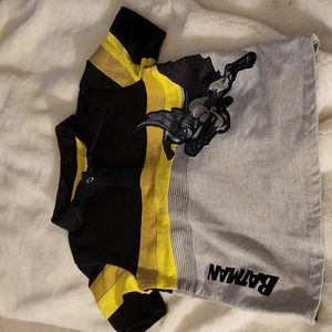 Batman collar shirt